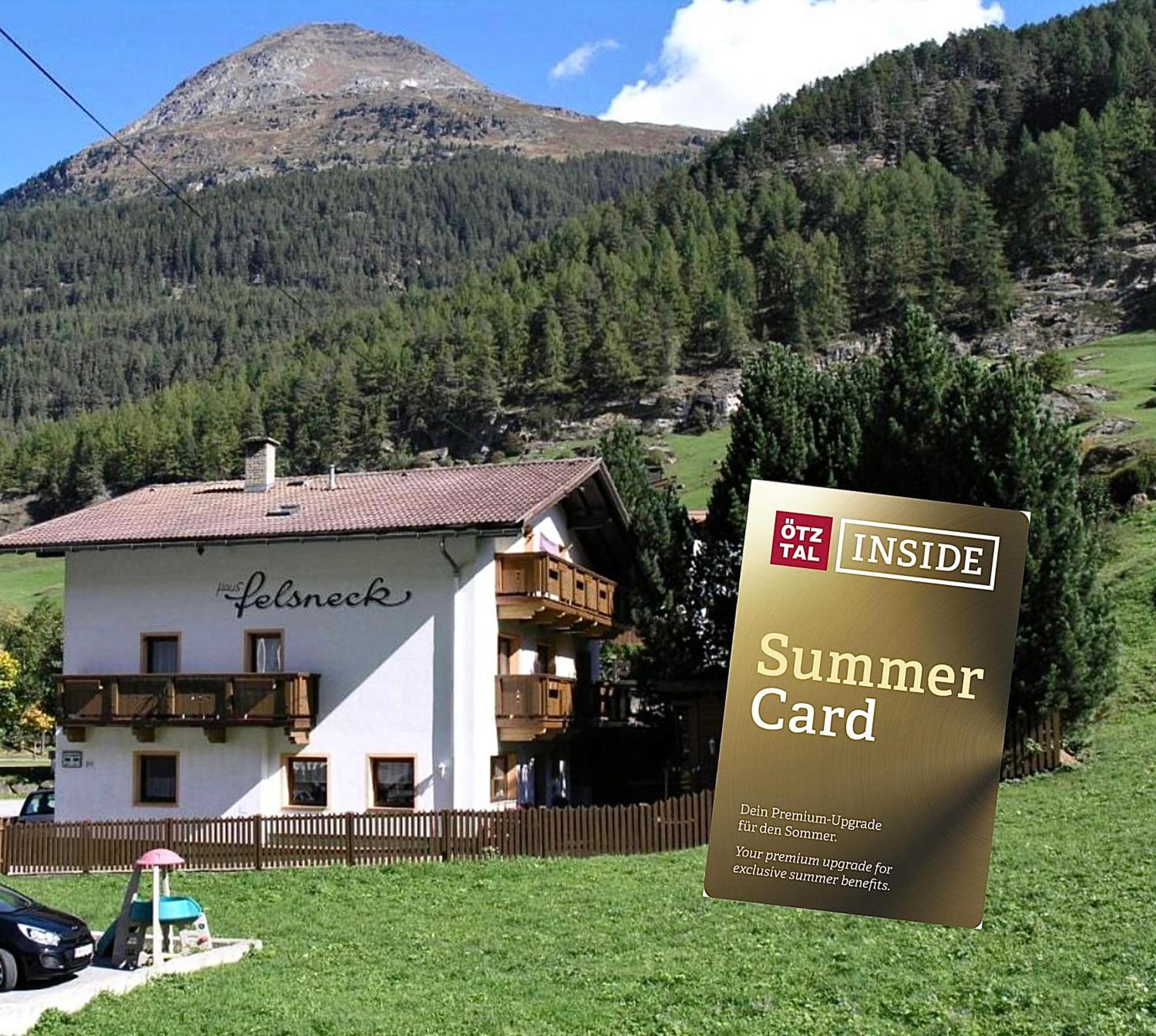 Haus Felsneck Bed and Breakfast Sölden Exteriör bild